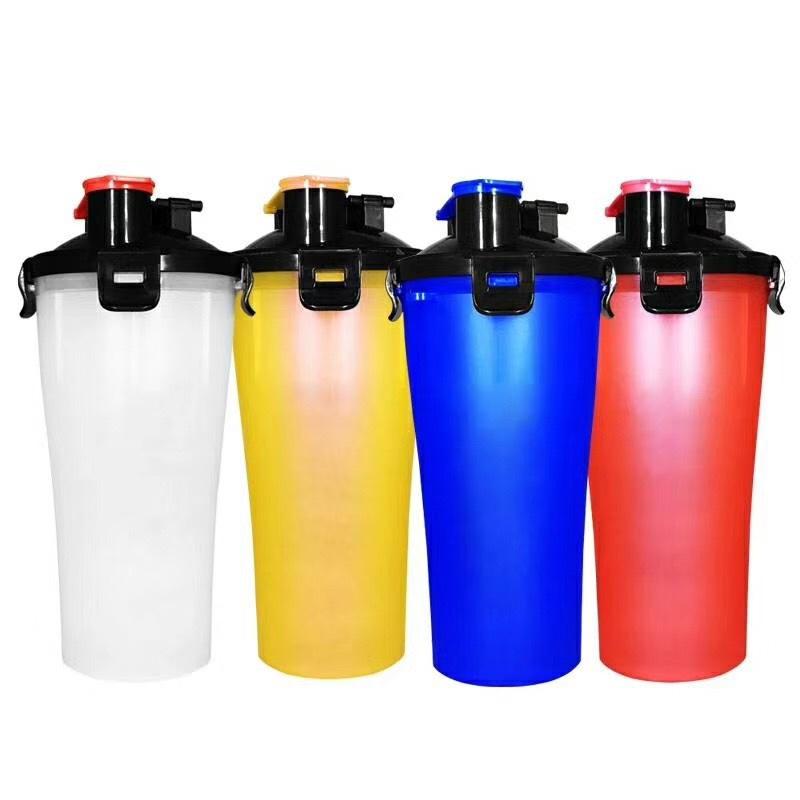 2-in-1 Dog Water Bottle with Food Container & Collapsible Bowl