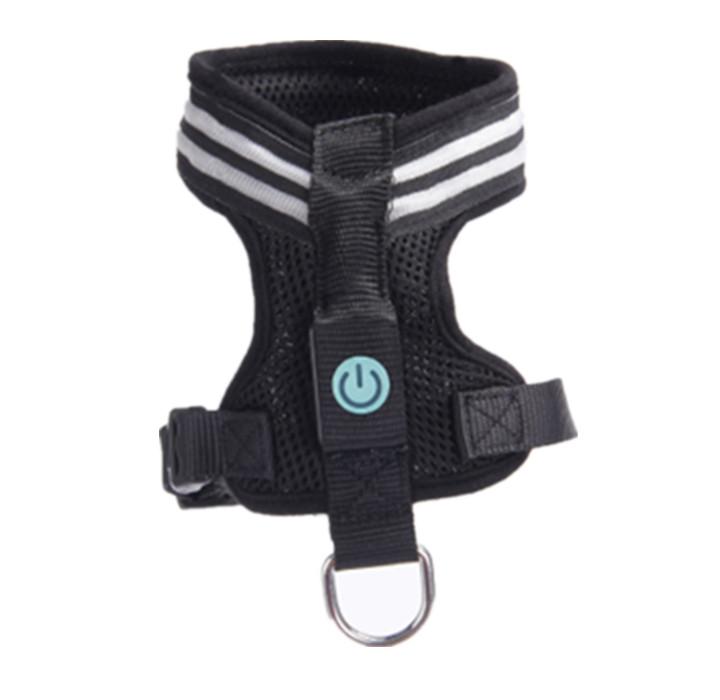 LED Dog Harness – Adjustable, Lightweight, and Rainproof